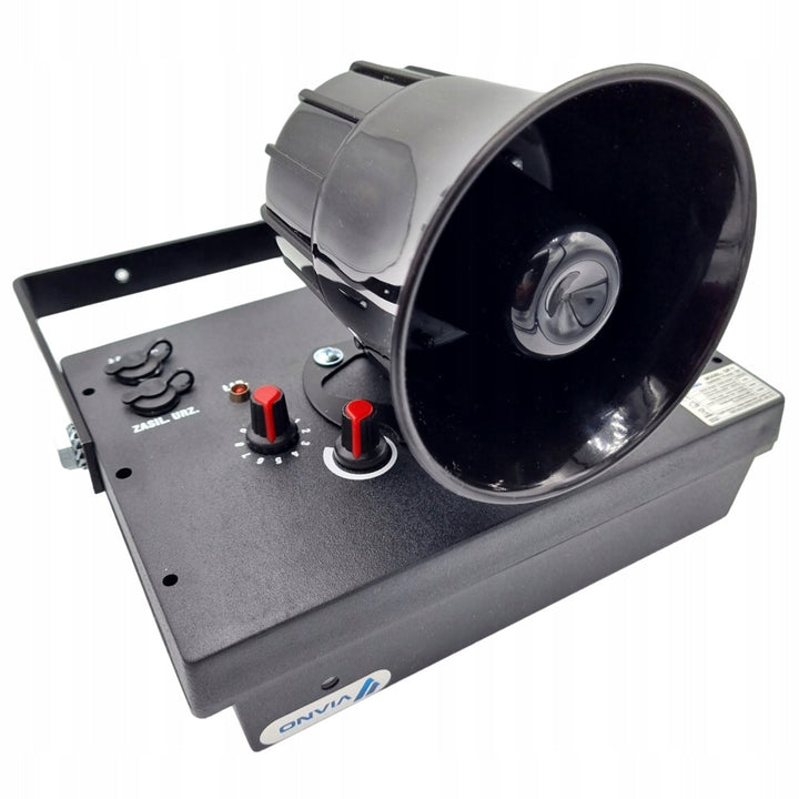 Solární odpuzovač ptáků Viano, odpuzuje vrány, špačky, holuby, kosy, vrabce a další ptáky, IP54, OP1