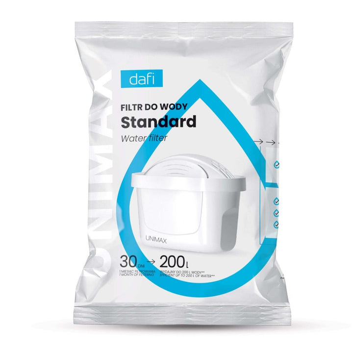 Sada 5 filtrů do filtrační konvice Dafi, vložka Unimax, kapacita až 200 l vody, snižují tvrdost vody, D.WF.DAFI.UM.4+1.P