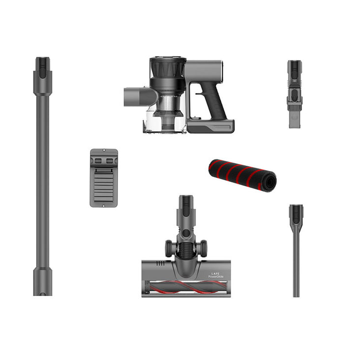 Bezdrátový vysavač LAFE, bezkartáčový motor BLDC, akumulátor 2200 mAh, PowerGlide 200 W