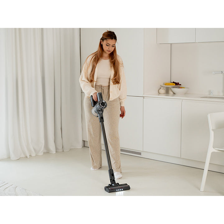 Bezdrátový vysavač LAFE, bezkartáčový motor BLDC, akumulátor 2200 mAh, PowerGlide 200 W