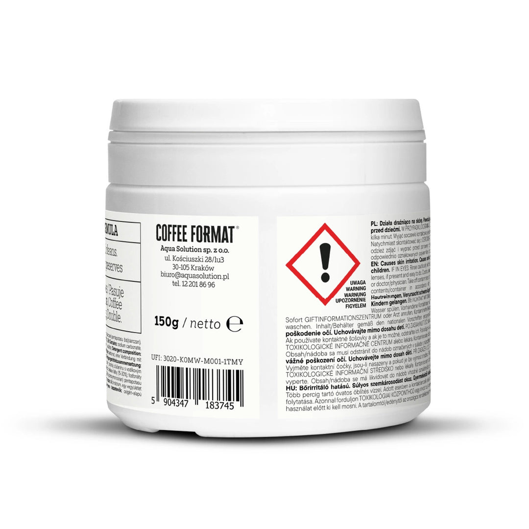 Tablety na čištění kávovaru, 2-fázové čisticí tablety + 40 x 3,5 g Coffee Format