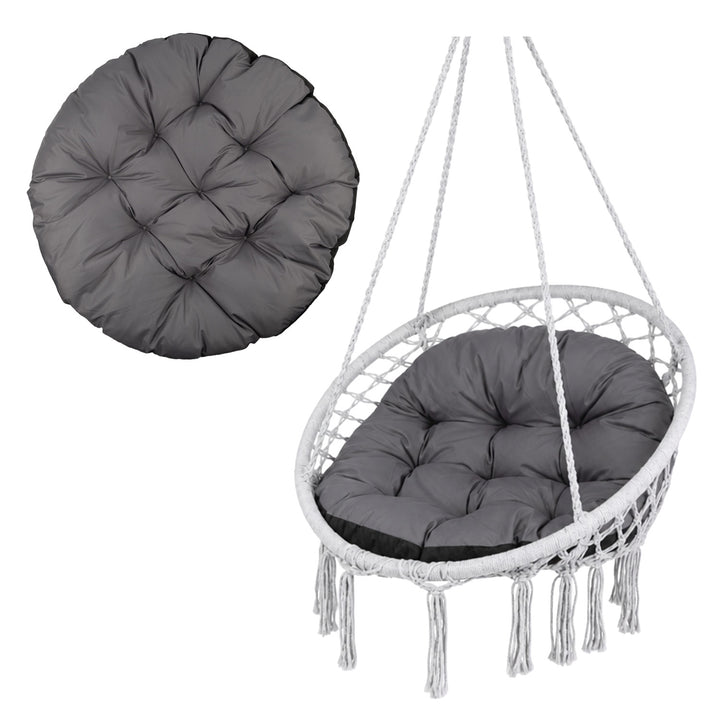 Polštář GreenBlue, šedý, zahradní, vtáčí hnízdo, 110 cm, GB243 GR