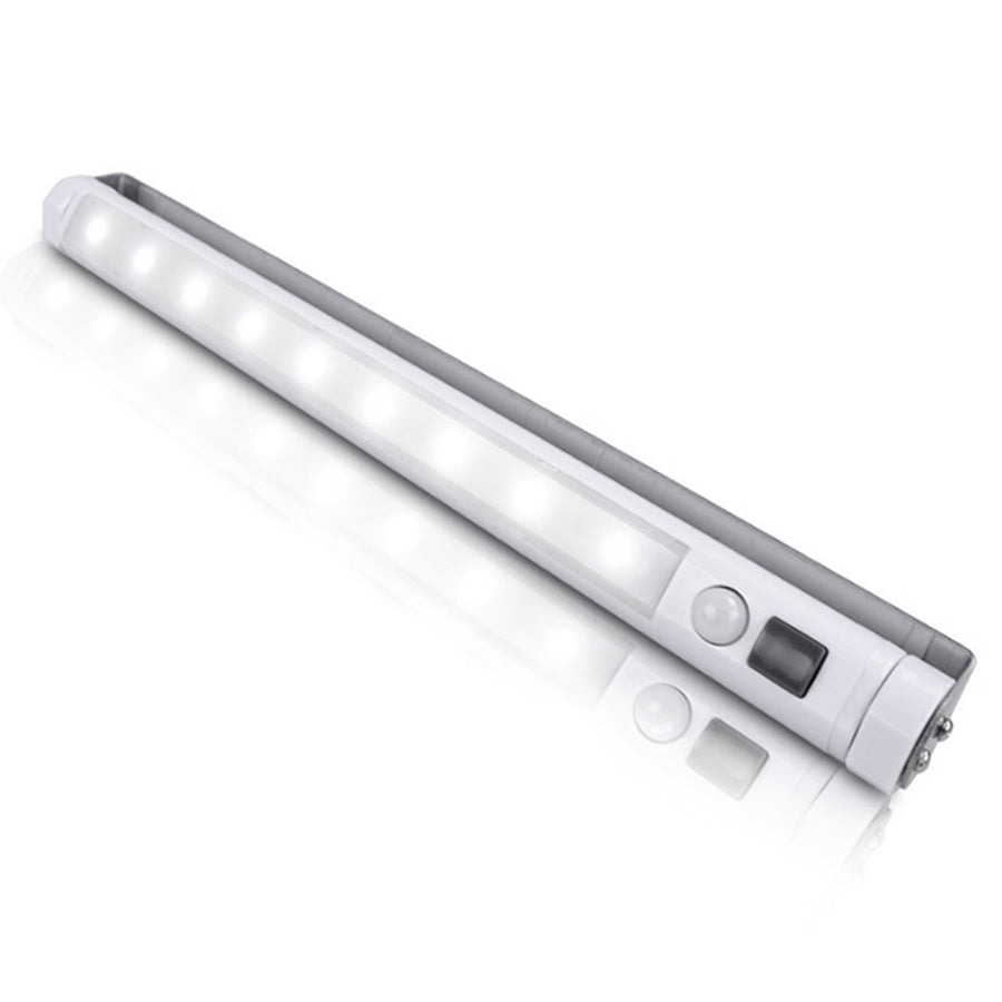 2x kuchyňská LED lampa Maclean, podskříňová, 9 SMD, na baterie, PIR senzor pro zapnutí/vypnutí, MCE166 + 6x baterie R-06, R06, AA, LR06 1,5 V VARTA Longlife Power
