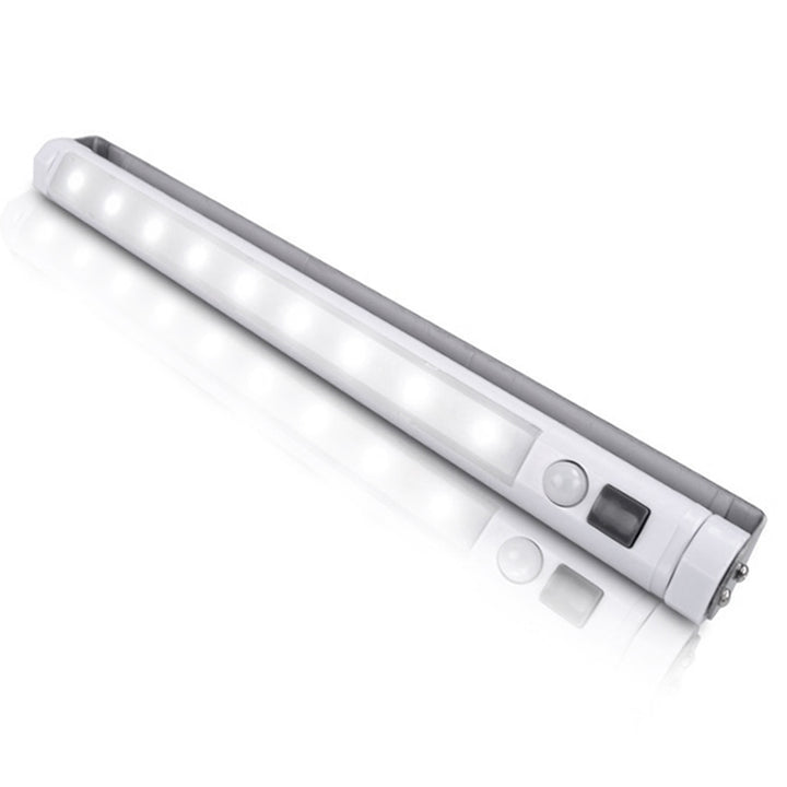 2x kuchyňská LED lampa Maclean, podskříňová, 9 SMD, na baterie, PIR senzor pro zapnutí/vypnutí, MCE166 + 6x baterie R-06, R06, AA, LR06 1,5 V VARTA Longlife Power