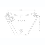 LED lampa s pohybovým senzorem Maclean, infračervený pohybový senzor, šedá barva, 10 W, IP54, 800 lm, MCE290 GR, 2 kusy