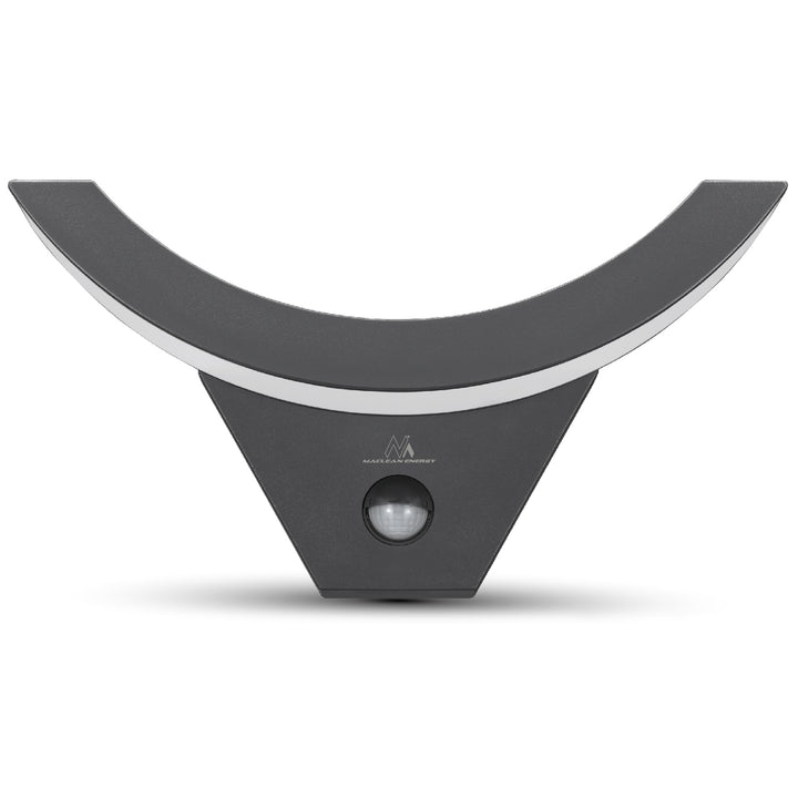 LED lampa s pohybovým čidlem Maclean, infračervené pohybové čidlo, šedá barva, 10 W, IP54, 800 lm, MCE290 GR, 4 kusy