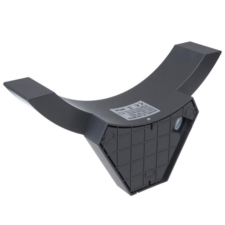 LED lampa s pohybovým čidlem Maclean, infračervené pohybové čidlo, šedá barva, 10 W, IP54, 800 lm, MCE290 GR, 4 kusy