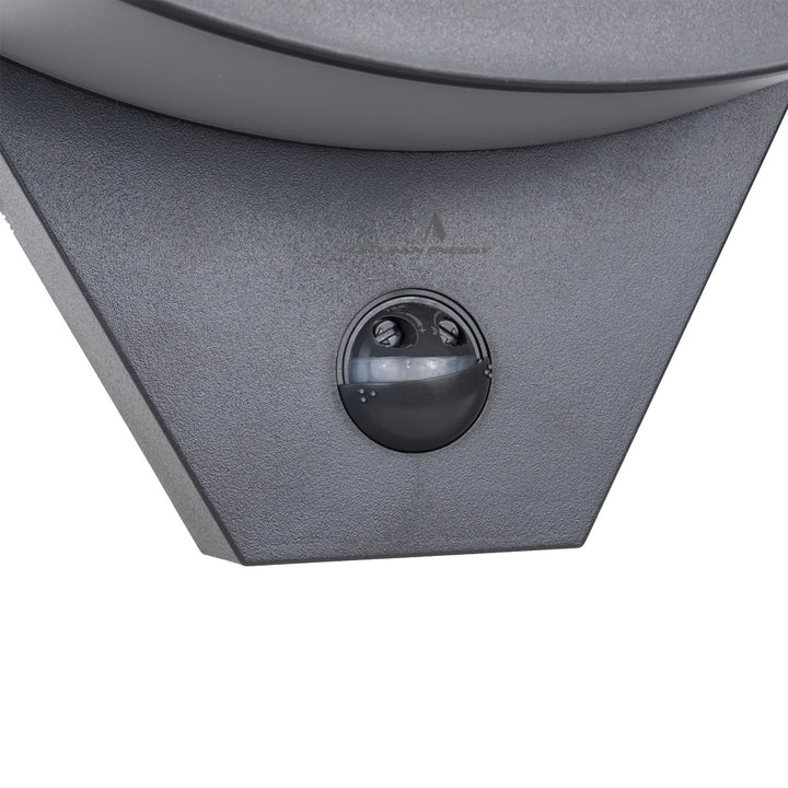 LED lampa s pohybovým čidlem Maclean, infračervené pohybové čidlo, šedá barva, 10 W, IP54, 800 lm, MCE290 GR, 4 kusy