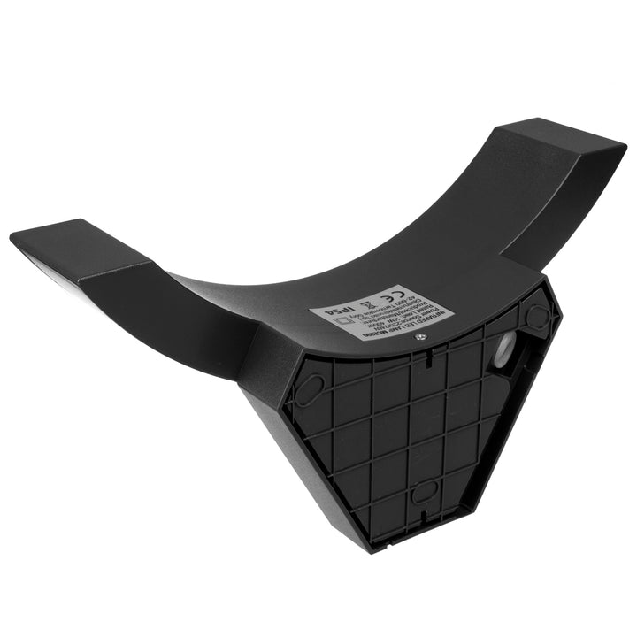LED lampa s pohybovým čidlem Maclean, infračervené pohybové čidlo, černá barva, 10 W, IP54, 800 lm, MCE290 B, 4 kusy