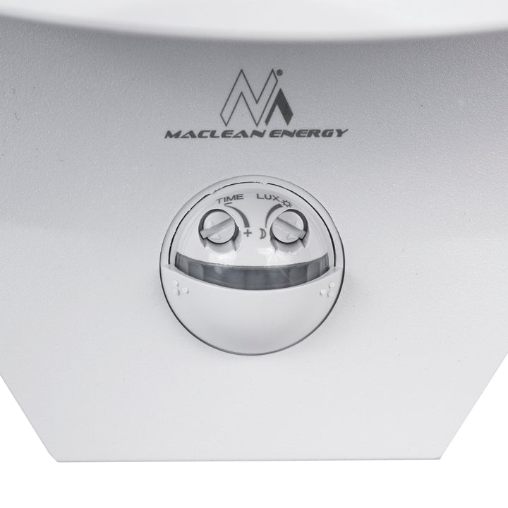 LED lampa s pohybovým čidlem Maclean, PIR čidlo, bílá barva, 10 W, IP54, 800 lm, MCE290 W, 2 ks