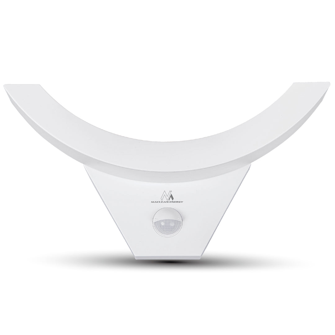 LED lampa s pohybovým čidlem Maclean, PIR čidlo, bílá barva, 10 W, IP54, 800 lm, MCE290 W, 4 kusy
