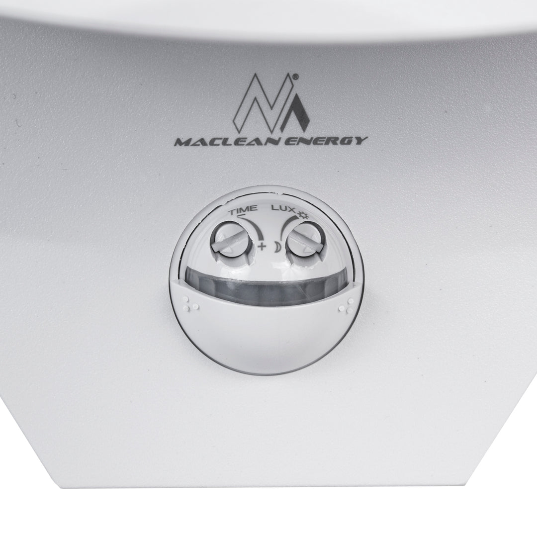 LED lampa s pohybovým čidlem Maclean, PIR čidlo, bílá barva, 10 W, IP54, 800 lm, MCE290 W, 4 kusy