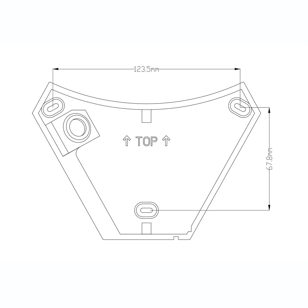LED lampa s pohybovým čidlem Maclean, PIR čidlo, bílá barva, 10 W, IP54, 800 lm, MCE290 W, 4 kusy