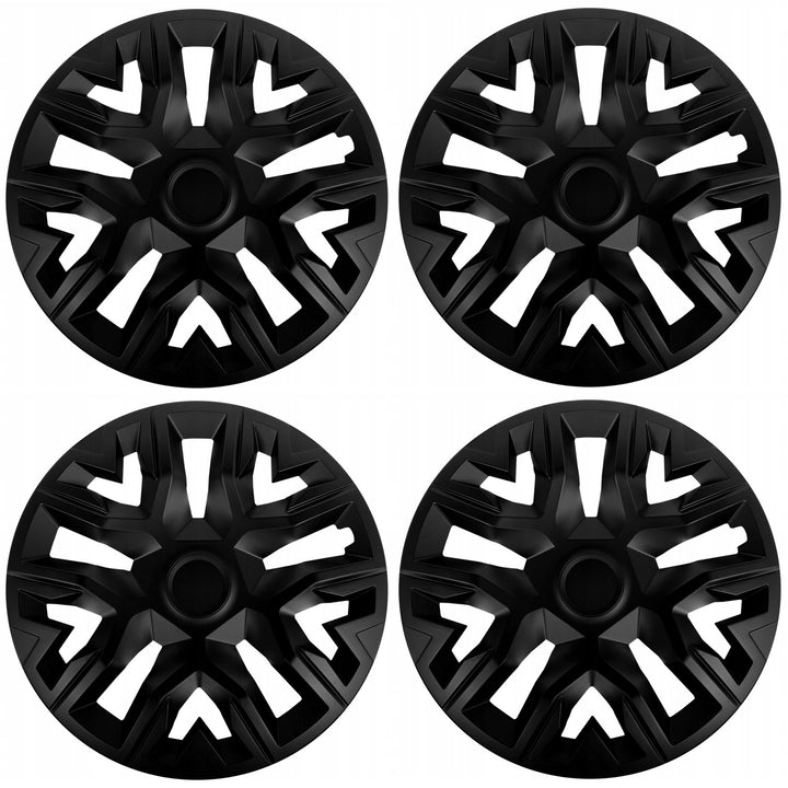 Univerzální autokryty 14'' NRM The Best, černé, sada 4 kusů