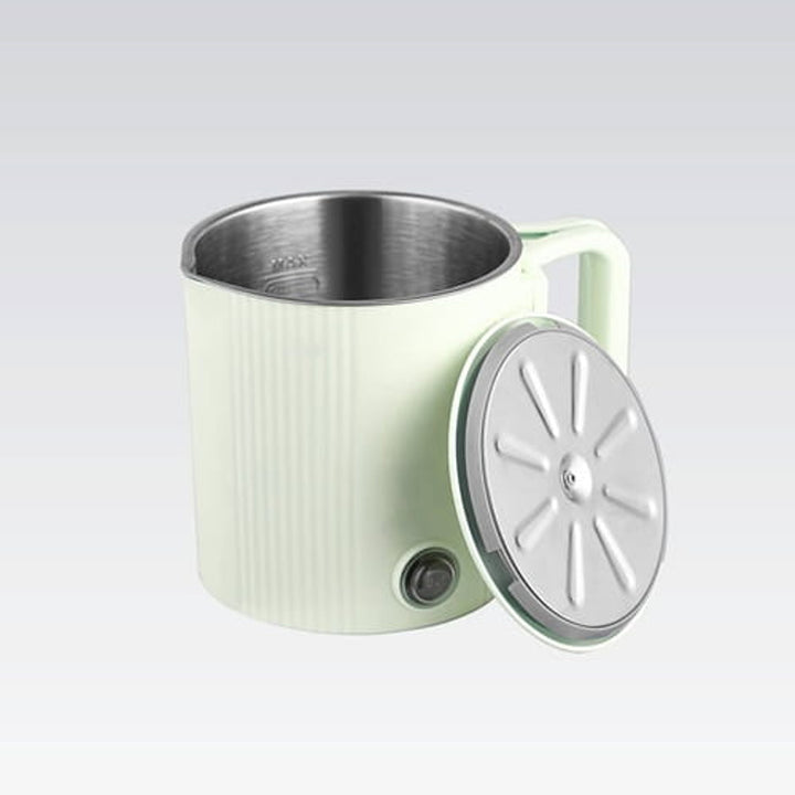 Elektrická konvice / cestovní hrnec Maestro, 2 v 1, objem 0,8 l, výkon 600 W, sklopná rukojeť, přepínač napětí 110 V/230 V, barva mátová, MR-009-MINT