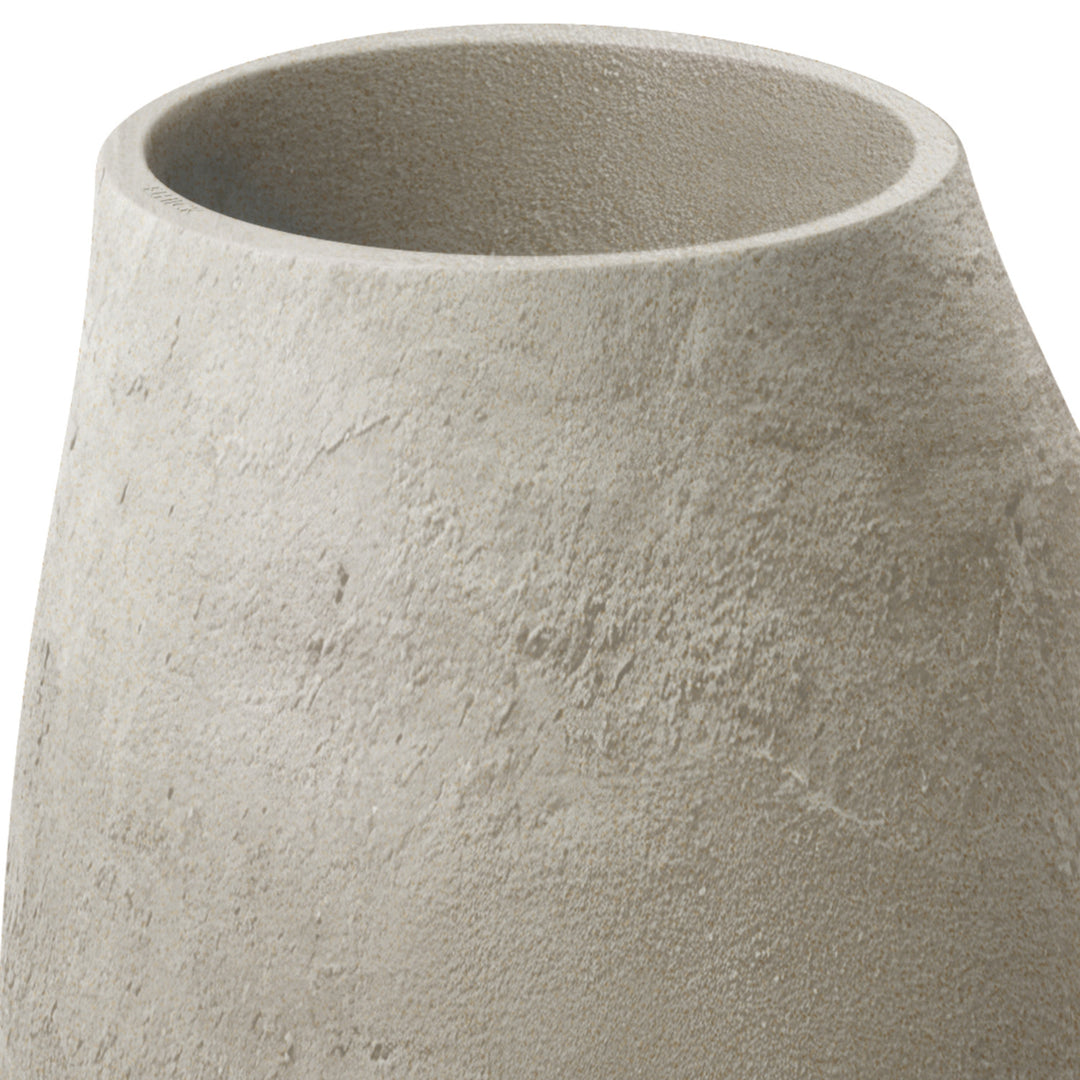 Květináč Ethick Epocco Bold, průměr 48 cm, výška 60 cm, matný povrch, odolný proti povětrnostním vlivům, odtokový otvor, písková barva, TEP48B-101GR