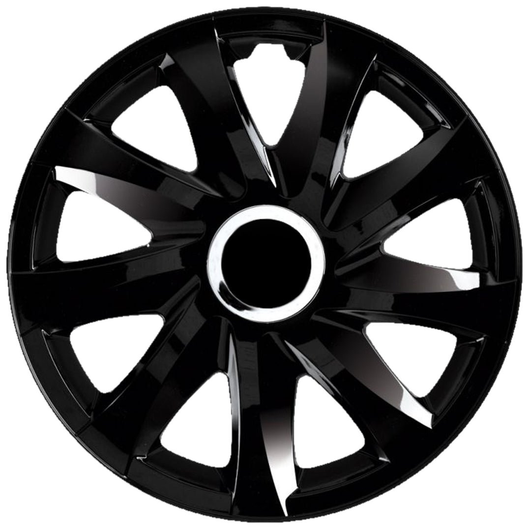 Univerzální kryt kola 16'' NRM Drift, černý lak, 1 ks