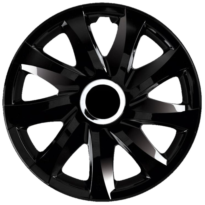 Univerzální kryt kola 16'' NRM Drift, černý lak, 1 ks