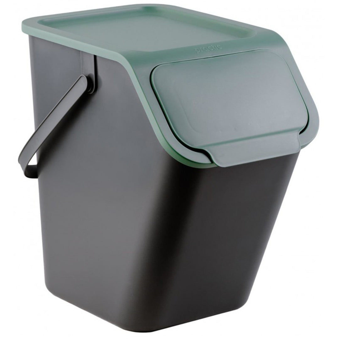 Sada 3 košů na tříděný odpad 25 l Practic Bini + 5 kusů uhlíkových filtrů