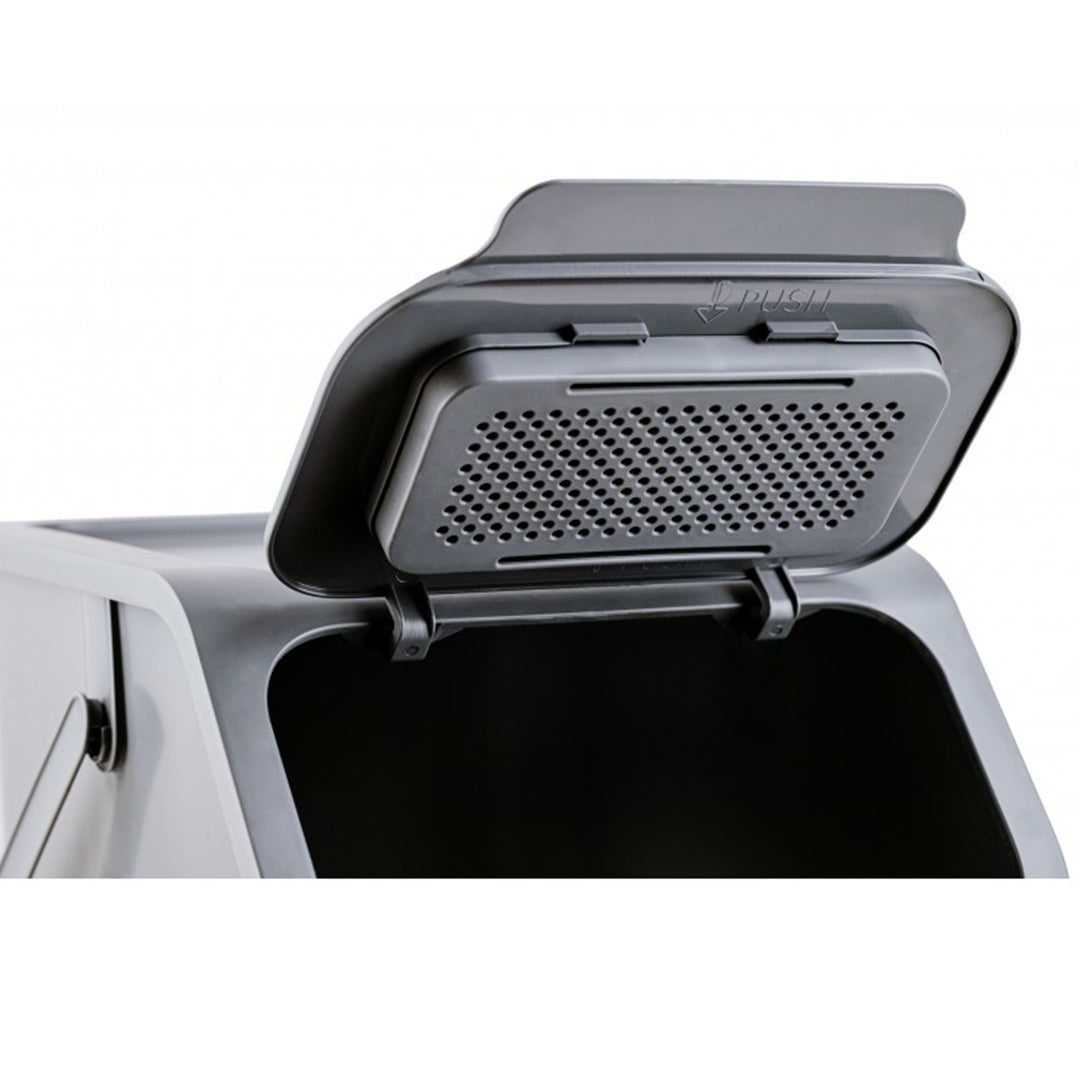 Sada 3 košů na tříděný odpad 25 l Practic Bini + 5 kusů uhlíkových filtrů