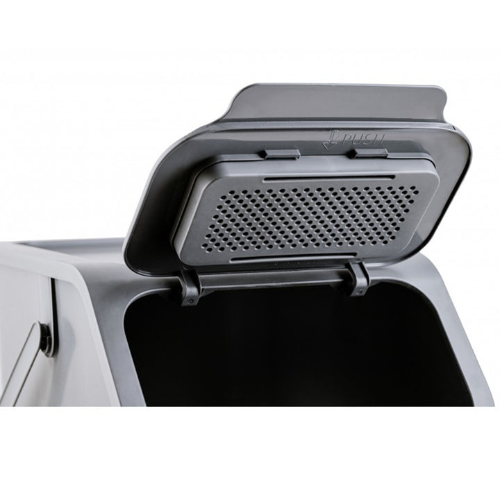 Sada 3 košů na tříděný odpad 25 l Practic Bini + 5 kusů uhlíkových filtrů