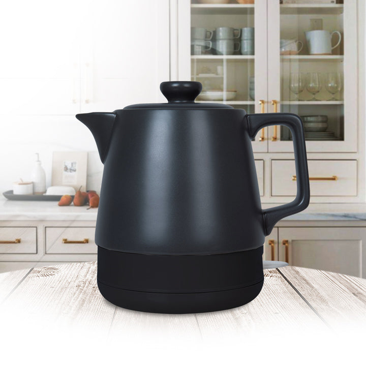 Keramická konvice Maestro, objem 1 l, příkon 1200 W, černá barva, MR-071