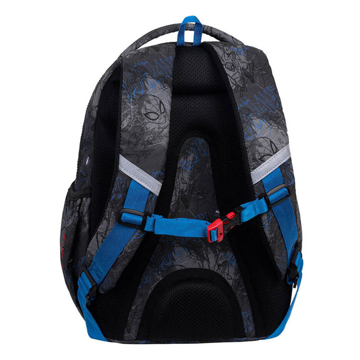 Školní batoh Spiderman Coolpack, velikost Jerry (15"), tvarovaná záda, 3 prostorné přihrádky, zpevněné dno, F029777