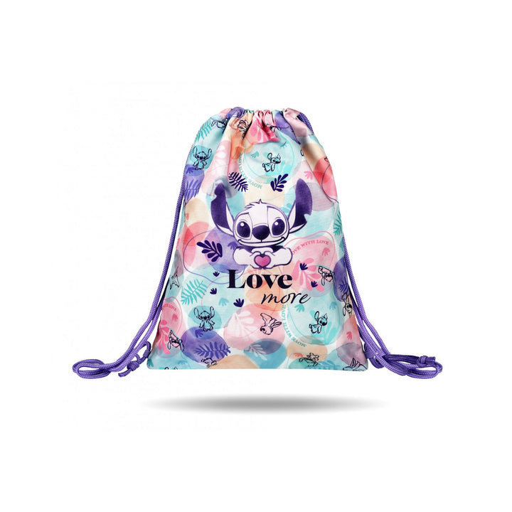 Školní sada Stitch Coolpack, dvoupolový batoh Jerry (15"), penál Jumper 3 a sportovní taška na boty