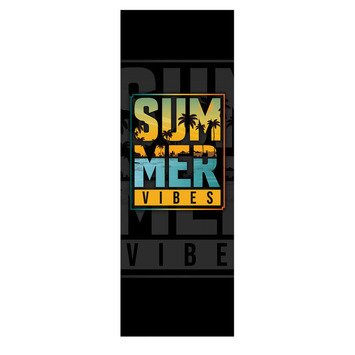Klasické bukové lehátko GreenBlue GB183 s potiskem Summer Vibes