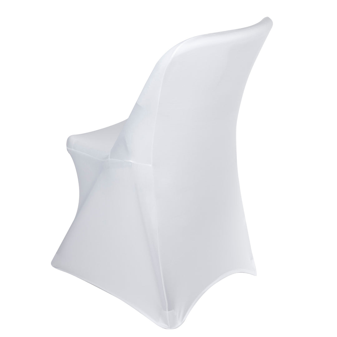 Potah na cateringovou židli, bílý, GreenBlue, 88 x 50 x 45 cm, spandex, GB374, 4 ks