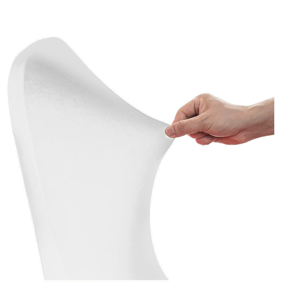 Potah na cateringovou židli, bílý, GreenBlue, 88 x 50 x 45 cm, spandex, GB374, 4 ks