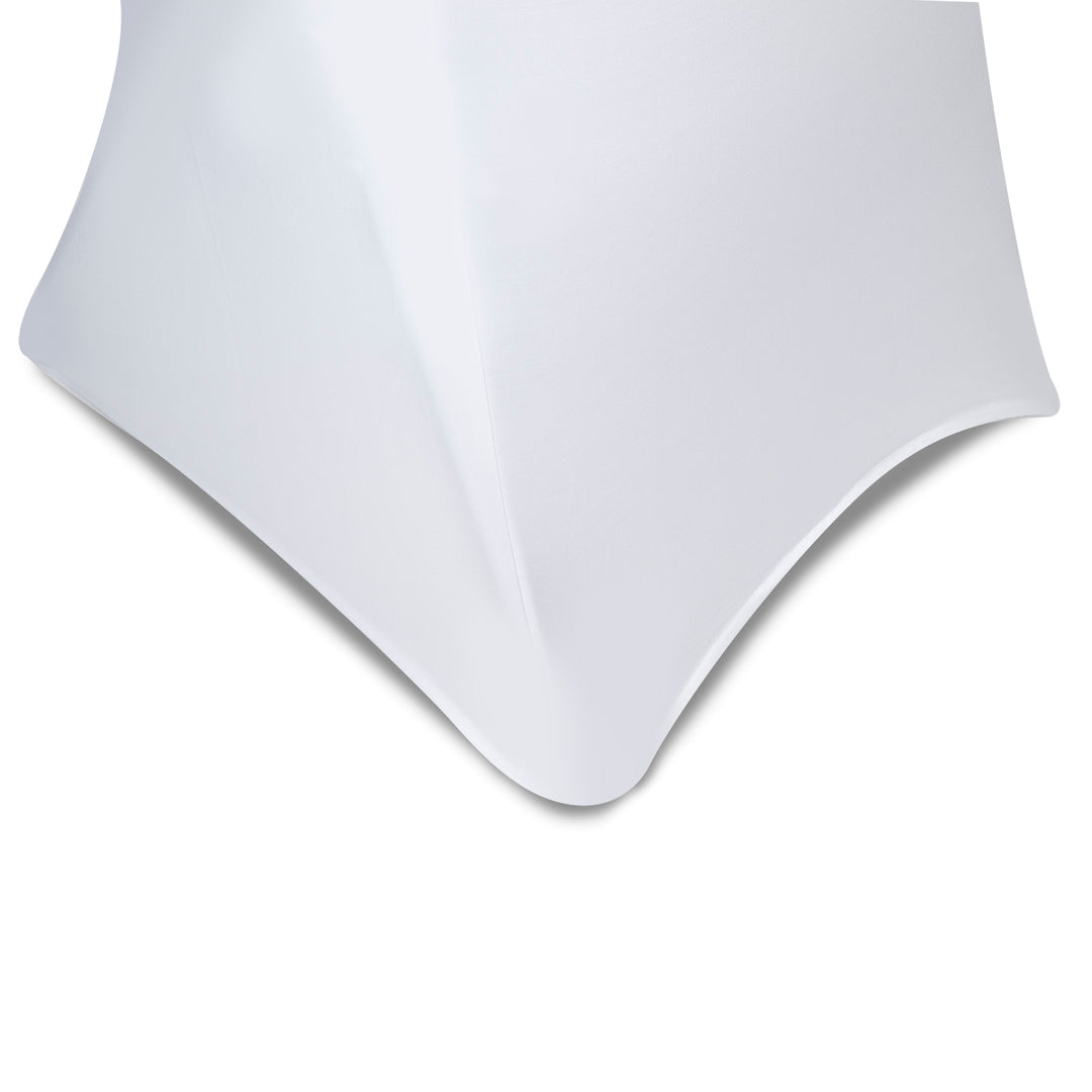 Potah na cateringovou židli, bílý, GreenBlue, 88 x 50 x 45 cm, spandex, GB374, 2 ks