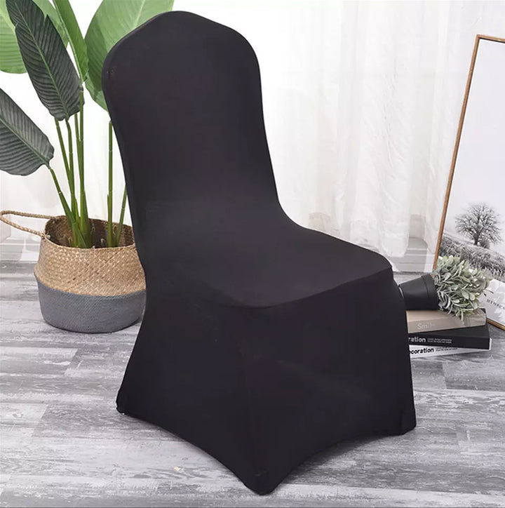 Černý potah na cateringovou židli GreenBlue, 88 x 50 x 45 cm, spandex, GB373, 2 ks
