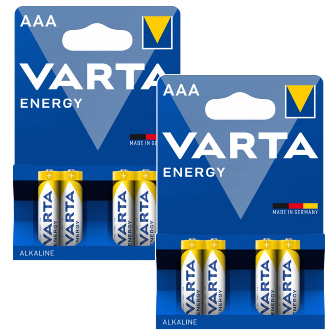 8x baterie R-03 LR03 AAA 1,5 V Value Pack 4103 Varta Energy