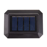Solární LED lampa na sloupek GreenBlue, 60 × 40 mm, obdélníkový kryt, 3200 K, GB125 WW, 4 ks