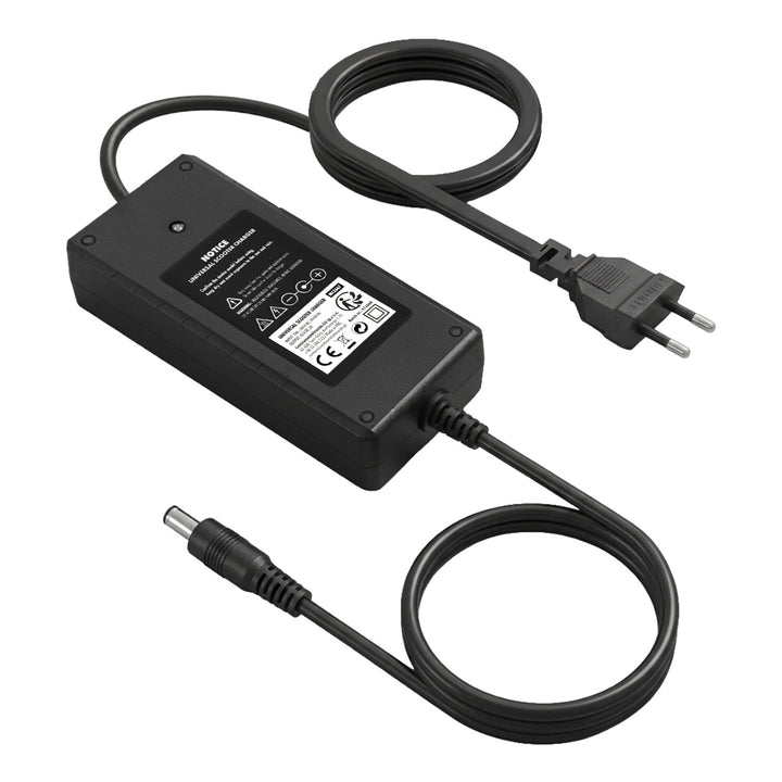 Univerzální nabíječka / napájecí zdroj Maclean Energy, pro koloběžky, 42 V DC, 2 A, max. 85 W, rychlé nabíjení, 6 zástrček, MCE667