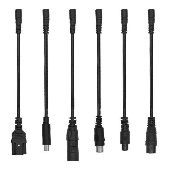 Univerzální nabíječka / napájecí zdroj Maclean Energy, pro koloběžky, 42 V DC, 2 A, max. 85 W, rychlé nabíjení, 6 zástrček, MCE667