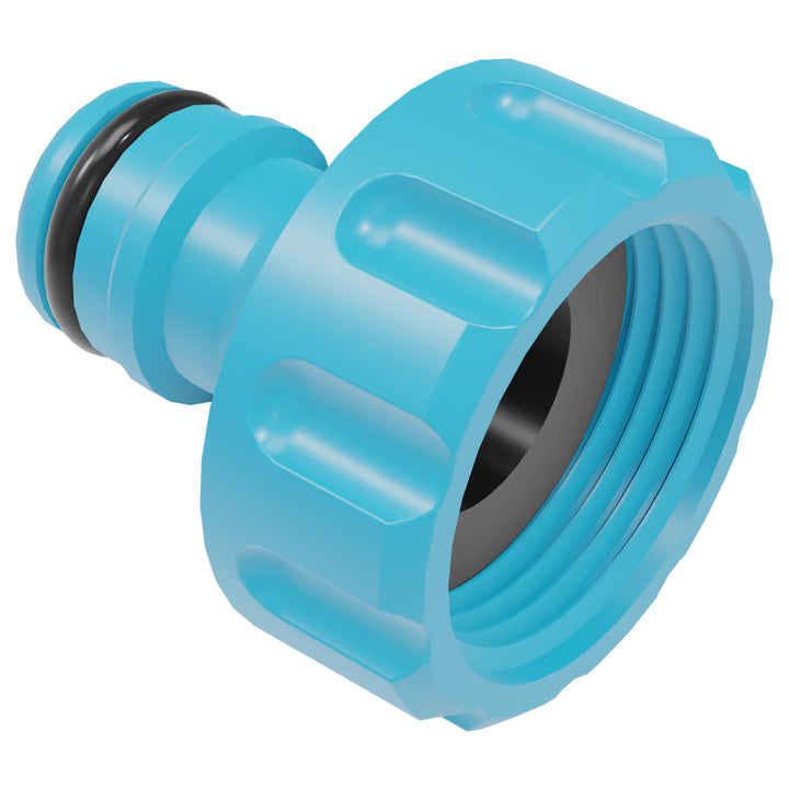 Zahradní hadice Economic 1/2" 50 m + stojan, přípojka s vnitřním závitem 3/4", připojení s vnějším závitem 1/2", průchozí a uzavírací rychlospojka 1/2" + 8funkční pistole Cellfast Mix Ideal