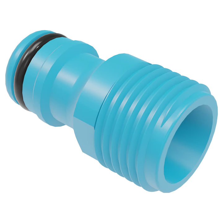 Zahradní hadice Economic 1/2" 50 m + stojan, přípojka s vnitřním závitem 3/4", připojení s vnějším závitem 1/2", průchozí a uzavírací rychlospojka 1/2" + 8funkční pistole Cellfast Mix Ideal