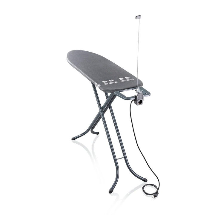 Žehlící prkno Leifheit Air Board M Black Plus, odráží teplo a páru, nastavení výšky, 72485