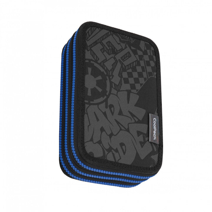 Školní sada Star Wars Coolpack, batoh Jerry (15") se třemi přihrádkami, tvarovanými zády a nastavitelnými ramenními popruhy a penál Jumper 3 s příslušenstvím