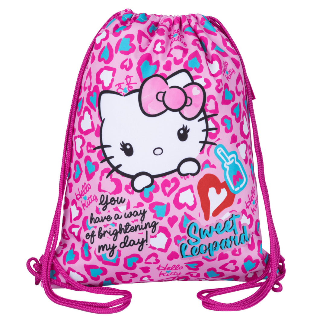 Školní sada Hello Kitty Coolpack, batoh Jerry se třemi přihrádkami (15"), penál Jumper 3 s vybavením a sportovní taška na boty
