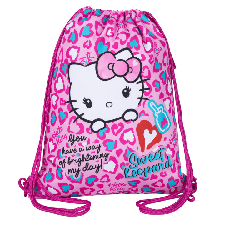 Školní sada Hello Kitty Coolpack, batoh Jerry se třemi přihrádkami (15"), penál Jumper 3 s vybavením a sportovní taška na boty