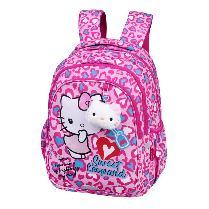 Školní sada Hello Kitty Coolpack, batoh Jerry se třemi přihrádkami (15"), penál Jumper 3 s vybavením a sportovní taška na boty