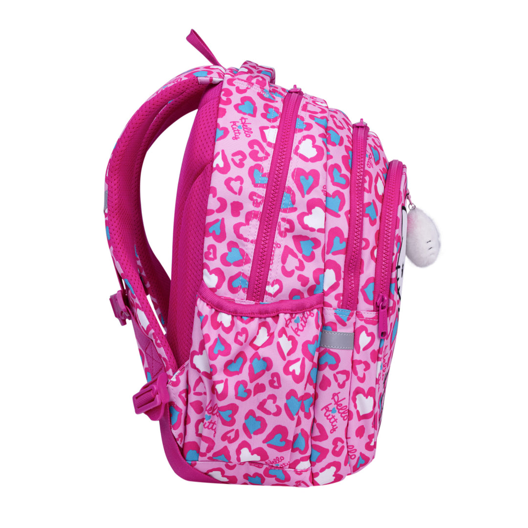 Školní sada Hello Kitty Coolpack, batoh Jerry se třemi přihrádkami (15"), penál Jumper 3 s vybavením a sportovní taška na boty