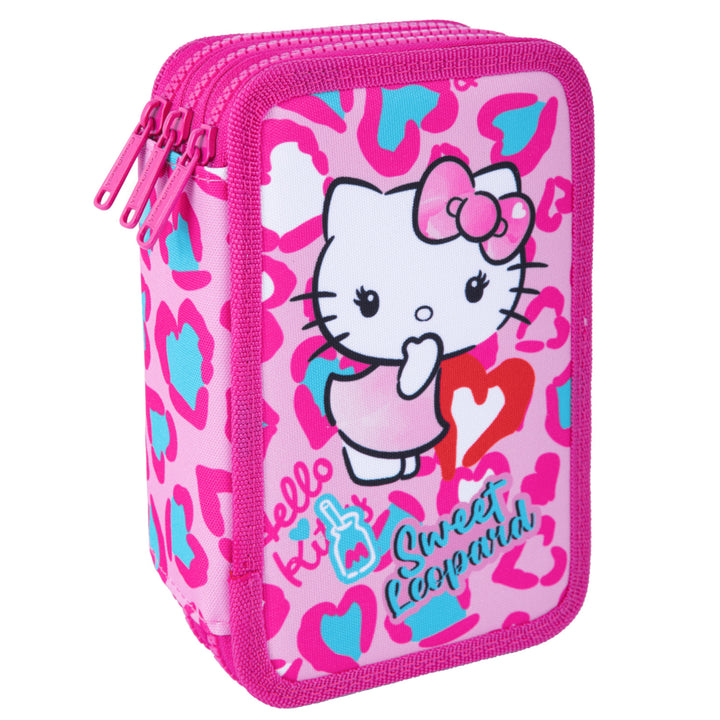 Školní sada Hello Kitty Coolpack, batoh Jerry se třemi přihrádkami (15"), penál Jumper 3 s vybavením a sportovní taška na boty