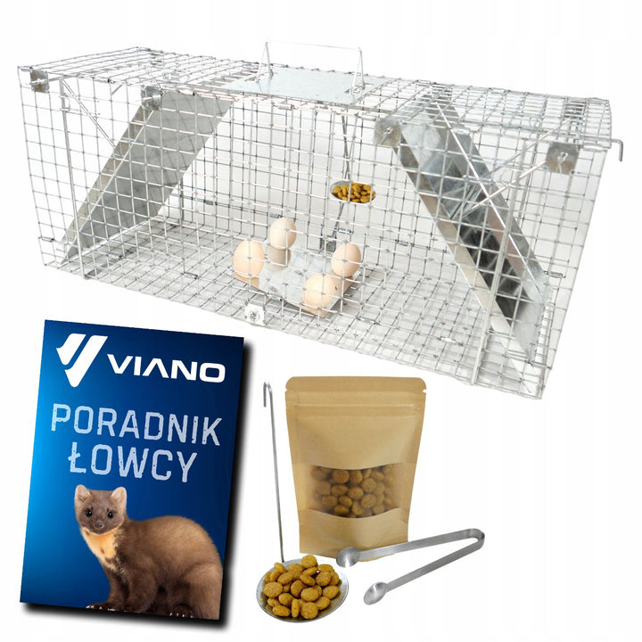 Živá past, past na kuny, krysy, myši, norka, lasice, Viano P1