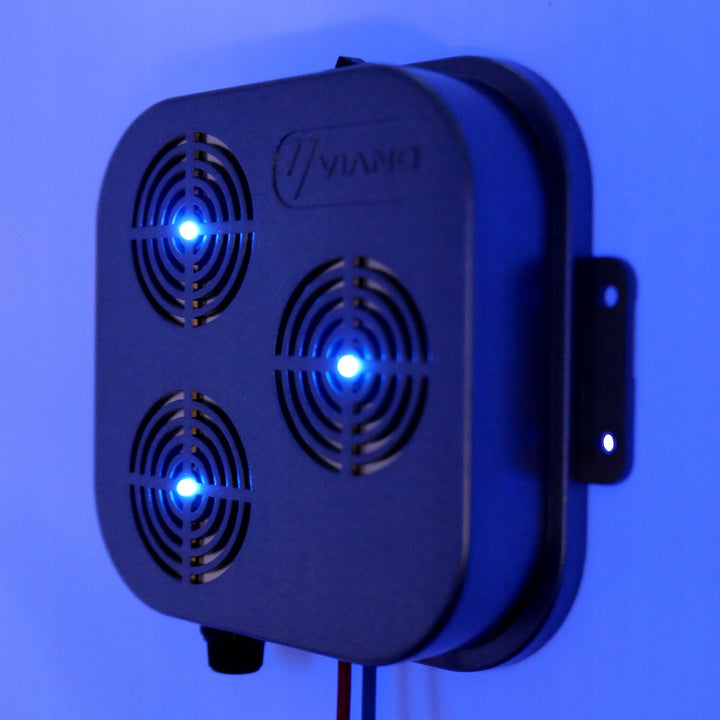Automatický odpuzovač kun, hlodavců, krys a myší, Viano Power LED