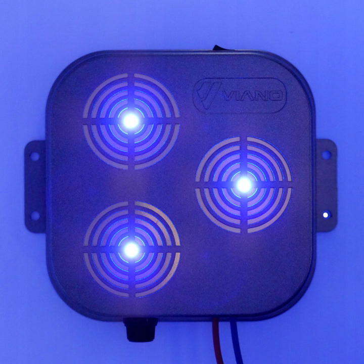Automatický odpuzovač kun, hlodavců, krys a myší, Viano Power LED