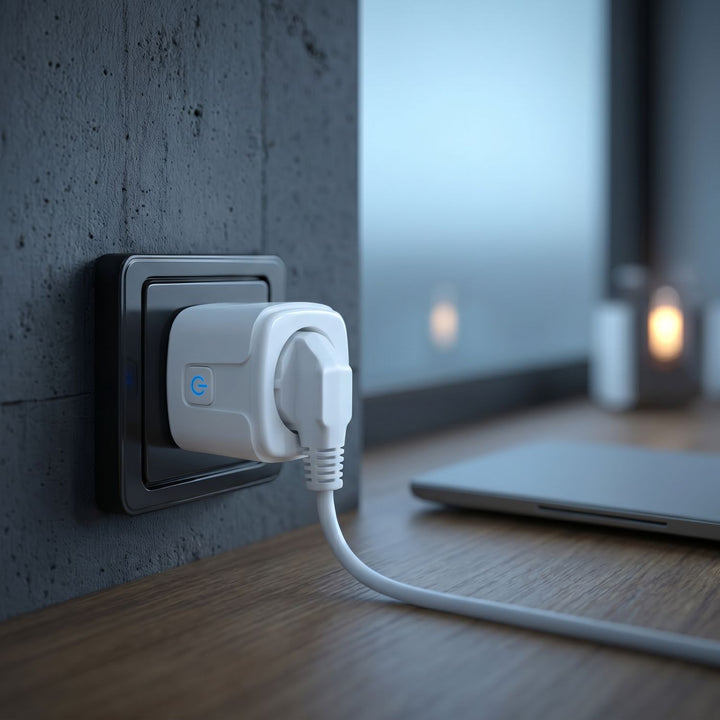 Dálkově ovládaná WiFi zásuvka GreenBlue, Android/iOS/Alexa/Google Home, časovač, měřič spotřeby, max. 16 A/3840 W, GB735 W, 2 ks